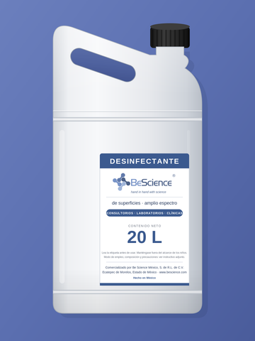 Desinfectante BESCIENCE® para uso médico y de laboratorio