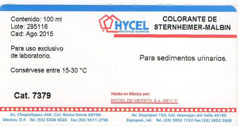 STERNHEIMER-MALBIN COL. p/sedimento urinario