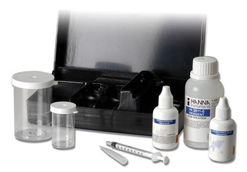 TEST KIT DE ALCALINIDAD 0-100, 0-300 PPM